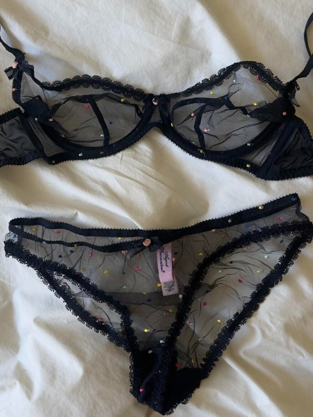 Agent Provocateur Women's Bra Underwear Set 32C